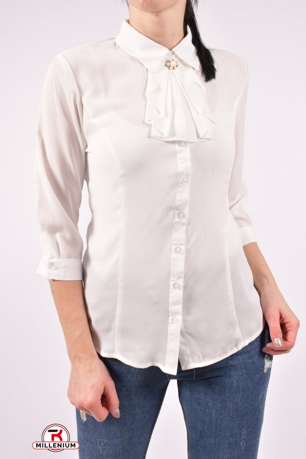 Блузка жіноча (кол. Білий) Qianzhidu Розмір в наявності : 44 арт.81027