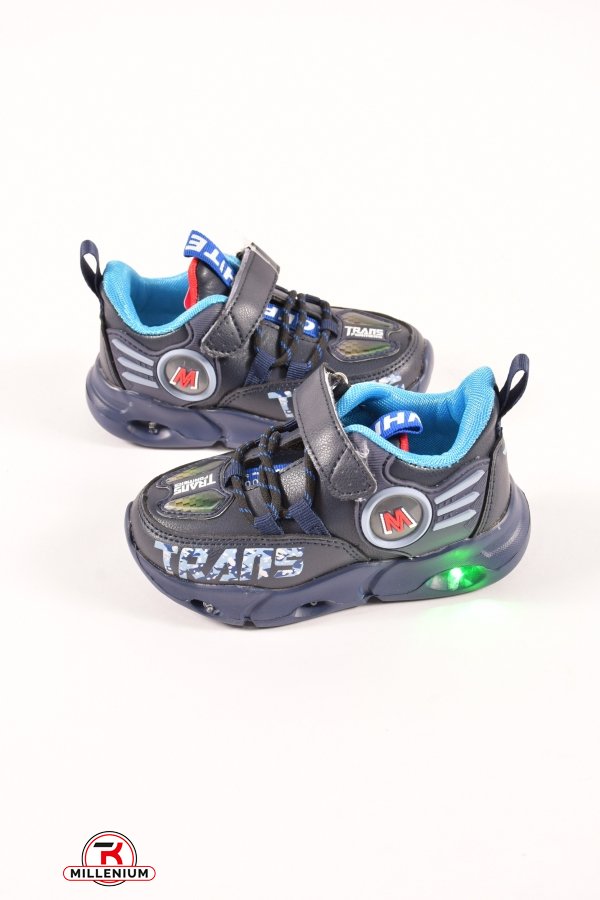 Кроссовки для мальчика с LED подсветкой YTOP Размер в наличии : 23 арт.QL2682-7