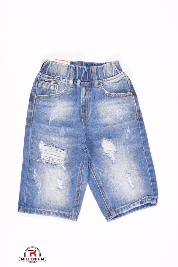 Шорты для мальчика джинсовые CROSSNESS Рост в наличии : 122 арт.C5701