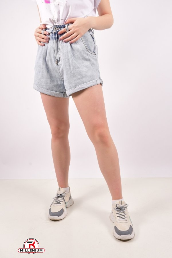 Шорты женские джинсовые стрейчевые Размеры в наличии : 26, 28, 29, 30 арт.G601-1