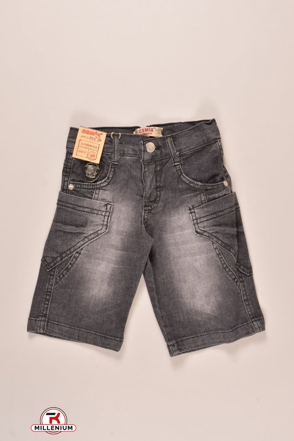 Бриджі для хлопчика джинсові BEREN style Зріст в наявності : 92, 110, 116 арт.9009