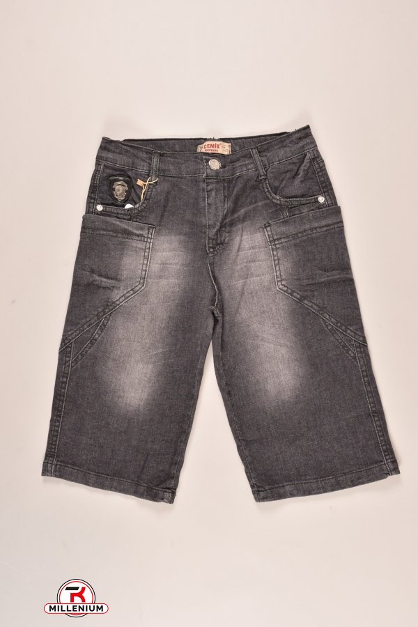 Бриджи для мальчика джинсовые BEREN style Рост в наличии : 152, 170 арт.9209