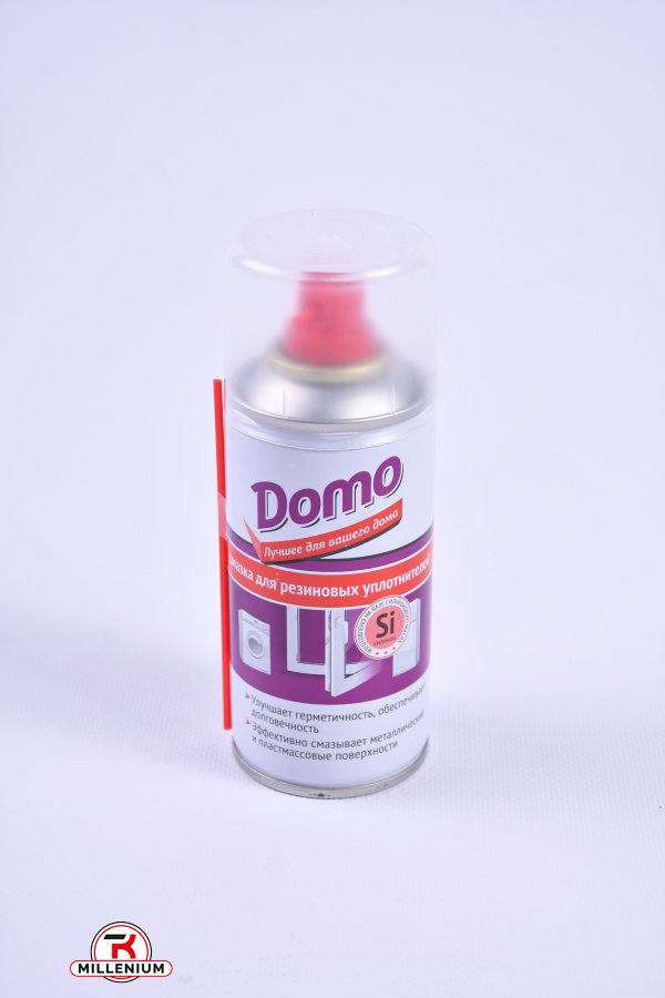 Смазка для резиновых уплотнителей 150 мл (аэрозольный баллон 210мл) DOMO арт.XD10016