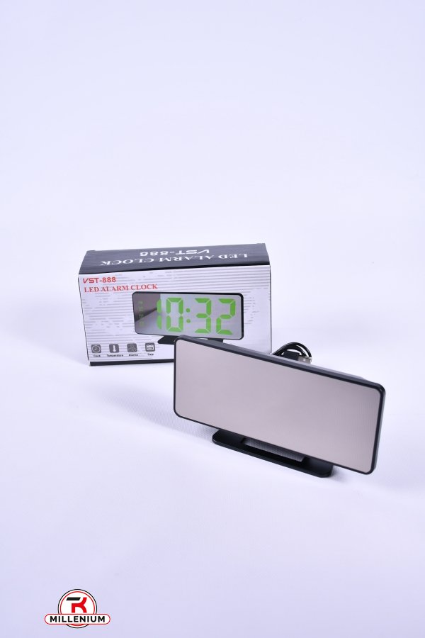 Годинник електронний з будильником арт.VST-888