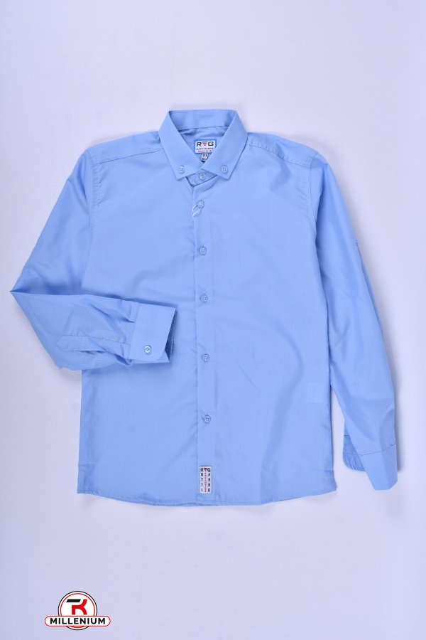 Рубашка для мальчика (цв.голубой) RUTTI GARRO Рост в наличии : 146, 158, 164, 170 арт.11-15