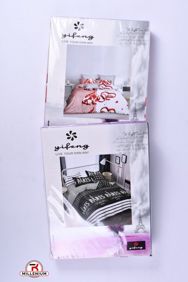 Комплект постельного белья Yifeng( размер 180/220см наволочка 70/70см 2 шт) арт.20-12-HJ