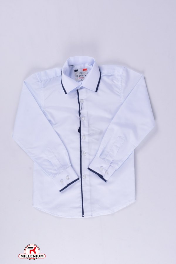 Рубашка для мальчика (Slim Fit) "IKEENZY" Рост в наличии : 104, 116, 128, 140 арт.B-SKY2849