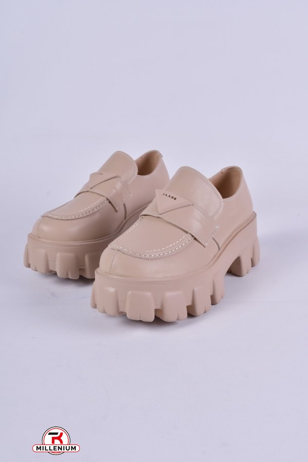 Туфлі жіночі з натуральної шкіри EGGA Розмір в наявності : 40 арт.XD368-3