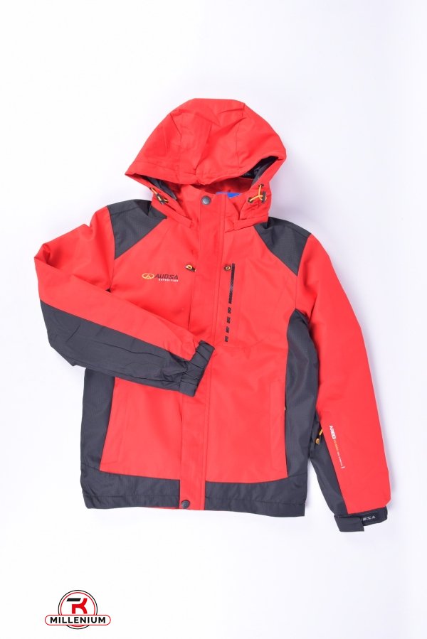 Куртка для хлопчика з плащової тканини (color 1) демісезонний AUOSA Зріст в наявності : 134, 158 арт.BA21057