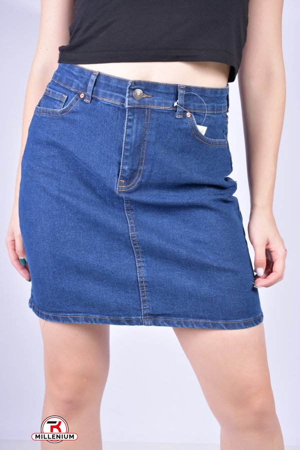 Спідниця джинсова жіноча стрейчева (кол. R02) Розміри в наявності : 40, 42, 44 арт.3033