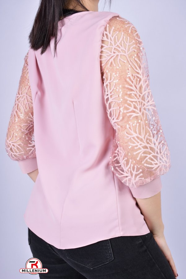 Блузка жіноча (кол. пудри) ESAY Розмір в наявності : 42 арт.9101