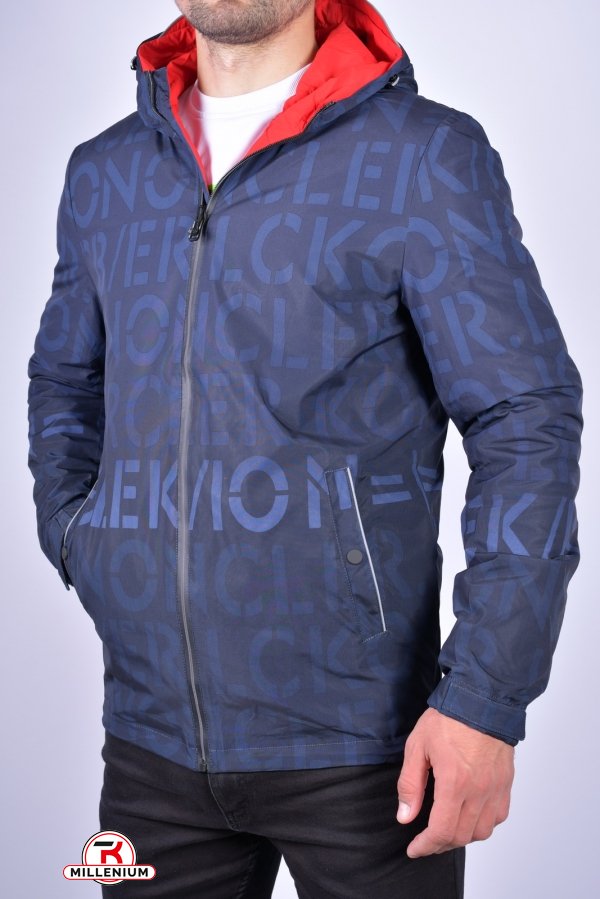 Куртка чоловіча (col.2) демісезонна з плащової тканини 2-х стороння BOOS-JACK Розмір в наявності : 48 арт.9051