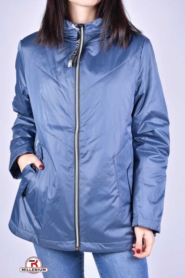 Куртка жіноча демісезонна (кол. синій) болонева DS Розмір в наявності : 48 арт.M21200