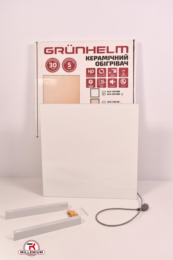 Обігрівач керамічний (білий) арт.GCH-400WH