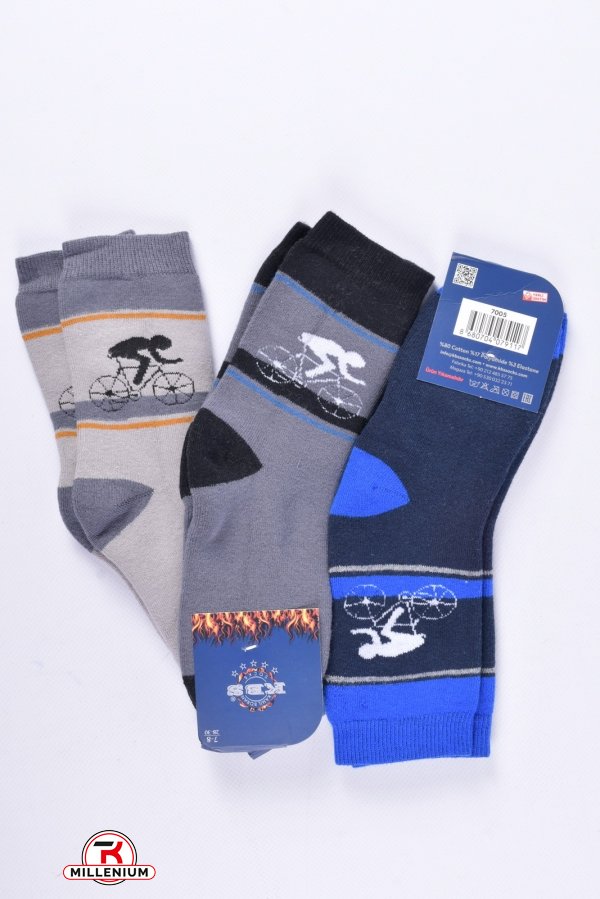 Шкарпетки махрові для хлопчика (7-8) KBS розмір 28-30 (термо) арт.3-20242