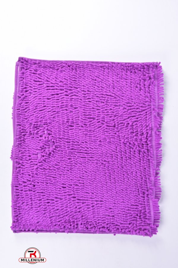 Килимок "Локшина" (кол. фіолетовий) на гумовій основі (мікрофібра) розмір 60/100 см. арт.MF5211