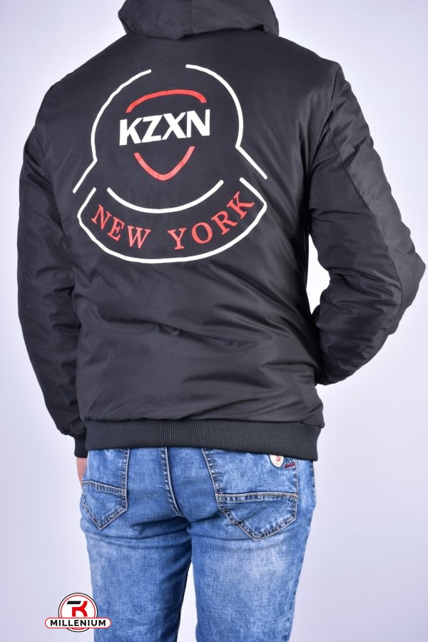 Куртка мужская демисезонная (COL.7) двухсторонняя Размер в наличии : 46 арт.KZ-92095
