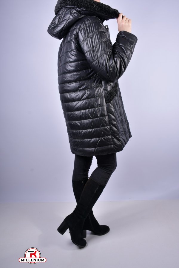 Куртка жіноча болоньева зимова (color N-11) Розмір в наявності : 52 арт.21686