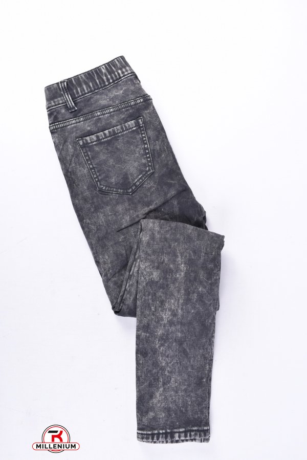 Джинси жіночі стрейчові на флісі NewJeans Розміри в наявності : 25, 26 арт.DF6019