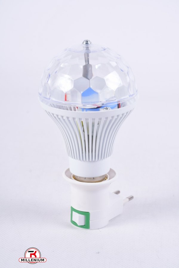 Светодиодная вращающаяся лампа патрон арт.LY-400
