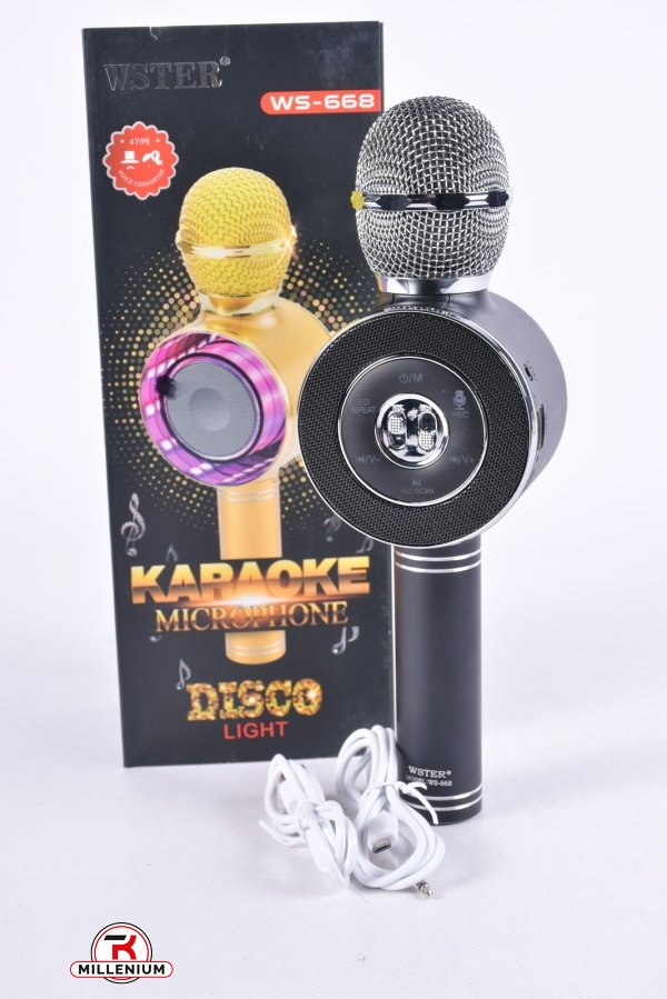 Микрофон караоке с подсветкой арт.WS668