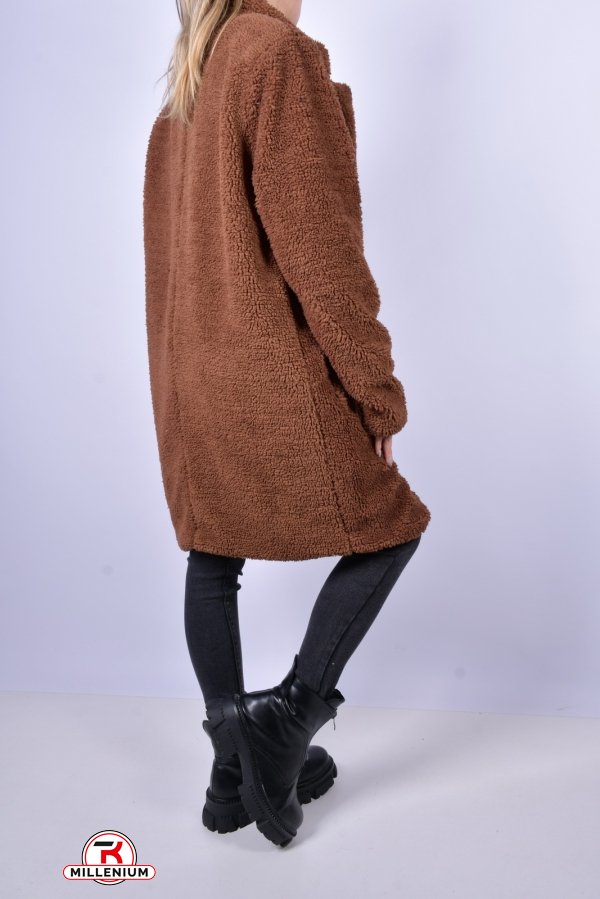 Пальто жіноче (кол. коричневий) "QUEST STYLE" Розмір в наявності : 40 арт.642946