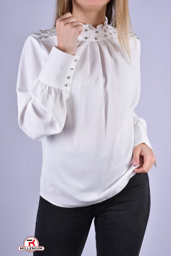 Блузка жіноча (кол. білий) "ESAY" Розмір в наявності : 46 арт.9019