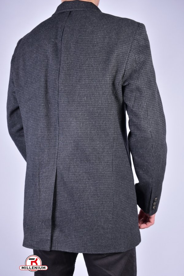 Пальто чоловіче утеплене кашемірове "Stilpoint" Розмір в наявності : 56 арт.4708
