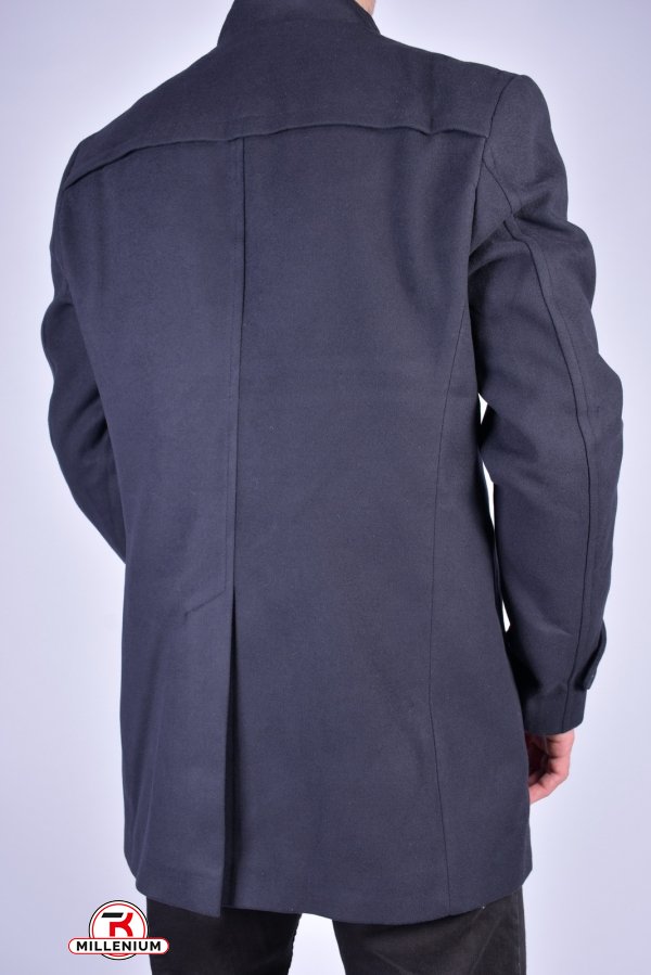 Пальто чоловіче (кол. т. синій) кашемірове утеплене "Stilpoint" Розміри в наявності : 46, 48 арт.4710