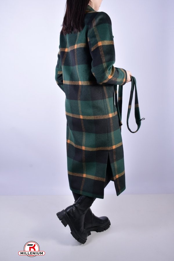 Пальто жіноче (кол. зелений) кашемірове "BOGIRA" Розмір в наявності : 42 арт.Вероника