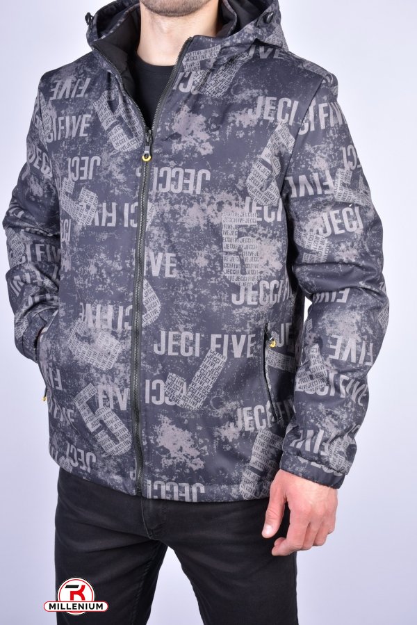 Куртка чоловіча з плащової тканини демісезонна "ATE" Розмір в наявності : 48 арт.8888