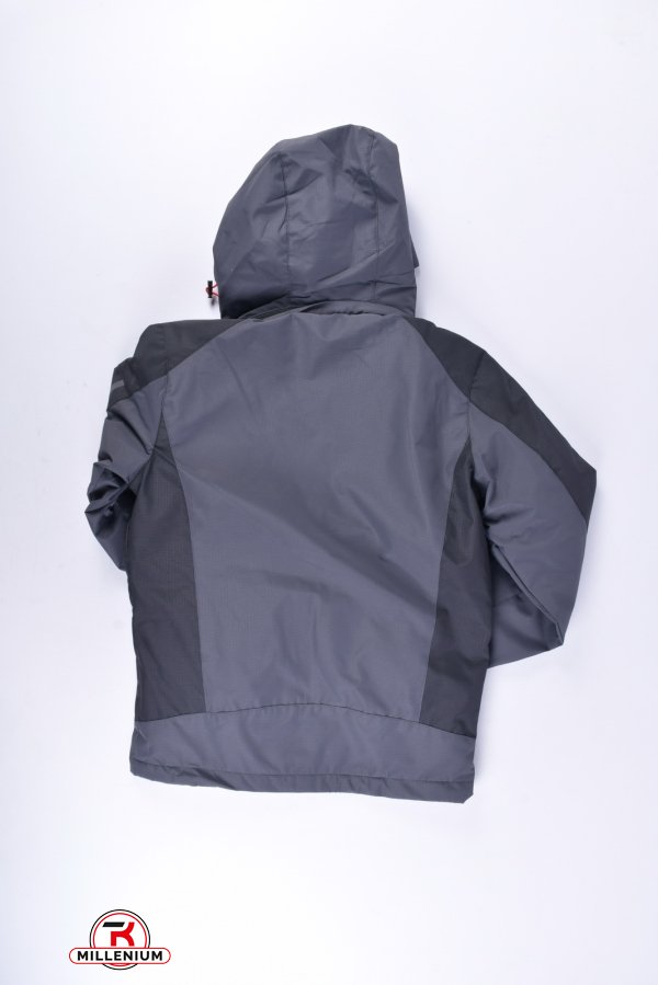 Куртка для хлопчика з плащової тканини (colour 8) демісезонна "AUDSA" Зріст в наявності : 140, 152, 158 арт.BA21059