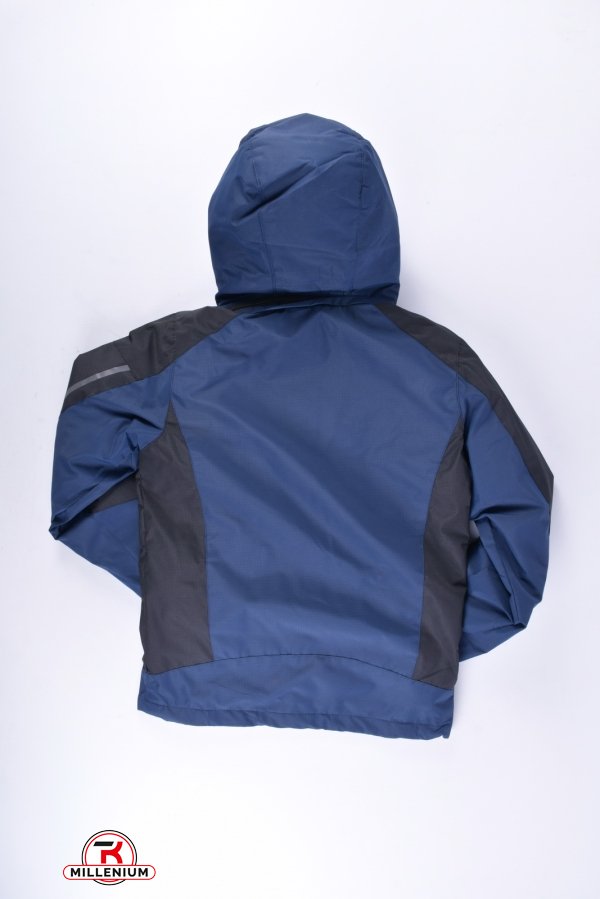 Куртка для мальчика из плащевки (colour 7) демисезонная "AUDSA" Рост в наличии : 140, 146, 158 арт.BA21059