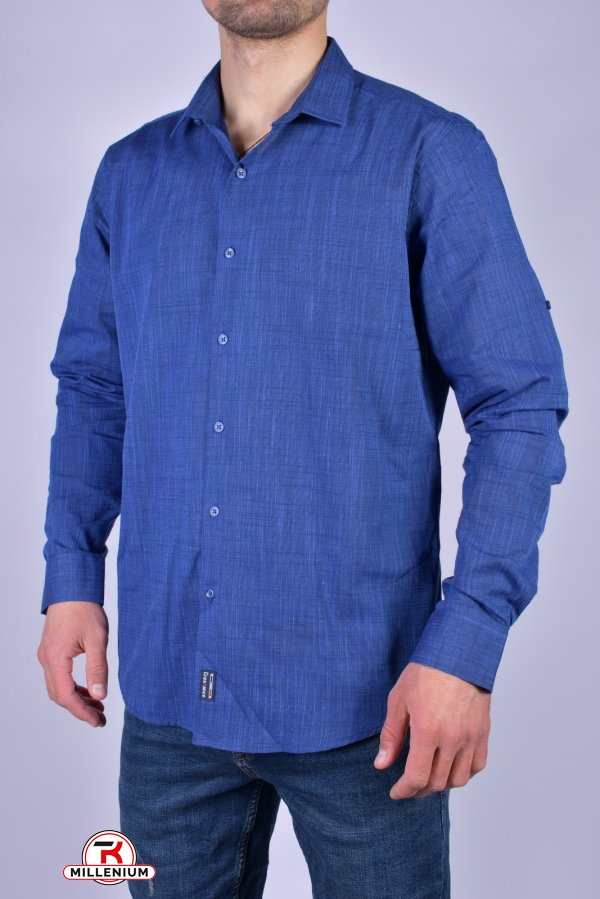 Рубашка мужская "CRESTANCE" (SLIM FIT) Размер в наличии : 44 арт.SDK8003
