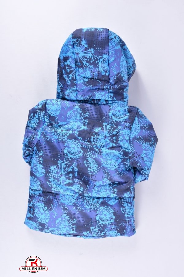 Куртка демісезонна для дівчинки (кол. синій) "PB" Зріст в наявності : 80, 86, 92, 98 арт.020