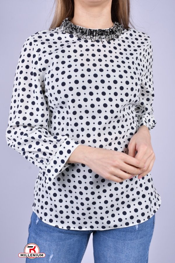 Блузка женская (цв.белый) "ESAY" Размеры в наличии : 40, 44, 46 арт.8986E