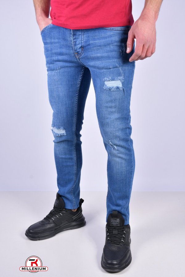 Джинси чоловічі стрейчові (модель Slim Fit) Enjoy Denim Розміри в наявності : 31, 32, 36 арт.3000