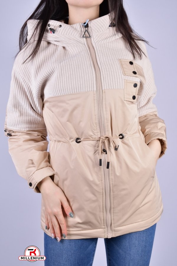 Куртка жіноча з плащівки (color 26) демісезонна "T.YCamille" Розміри в наявності : 44, 48, 52 арт.B-565