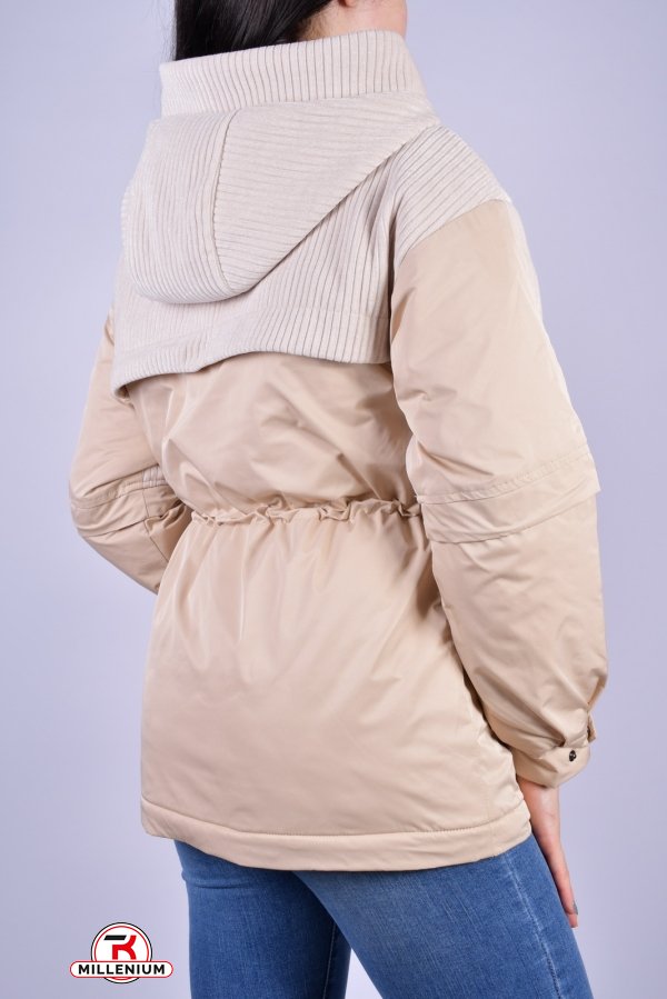 Куртка женская из плащёвки (color 26) демисезонная "T.YCamille" Размеры в наличии : 44, 48, 52 арт.B-565