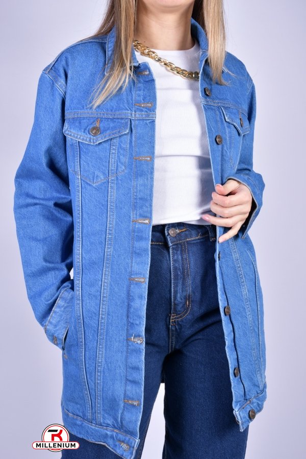Пиджак джинсовый женский (цв. R02) Размеры в наличии : 42, 44 арт.5008