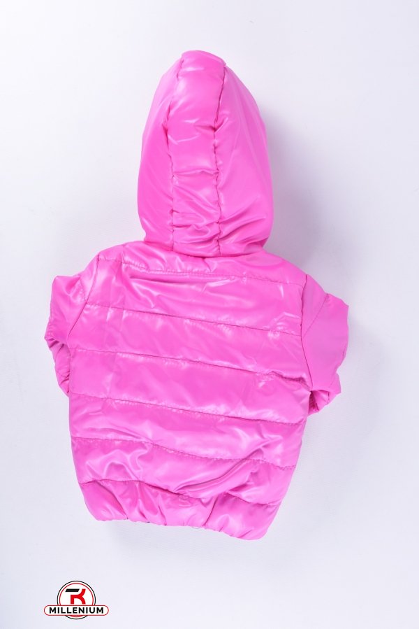 Куртка для девочки (цв.розовый) демисезонная из плащёвки Рост в наличии : 92, 98 арт.