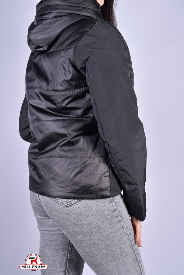 Куртка жіноча демісезонна (кол. чорний) DS Розмір в наявності : 46 арт.M21025