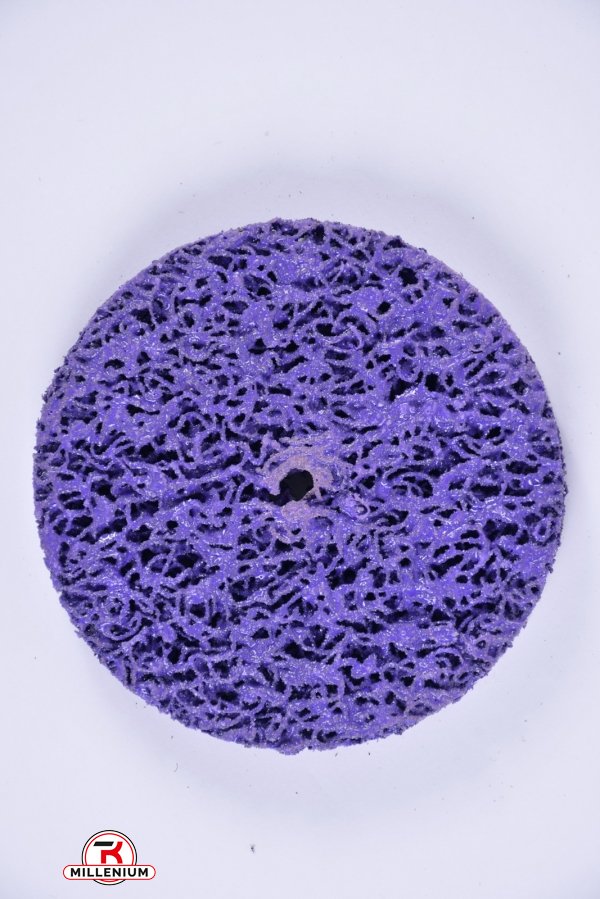 Круг зачистной из нетканого абразива (коралл) диаметр 125 мм без держателя арт.9175681
