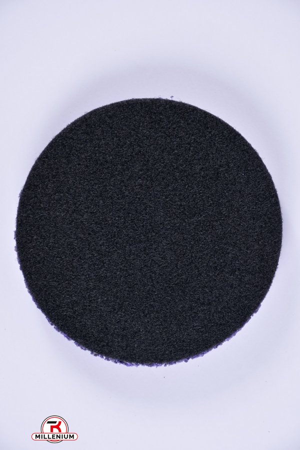 Круг зачистной из нетканого абразива (коралл) диаметр 125 мм на липучке арт.9176161