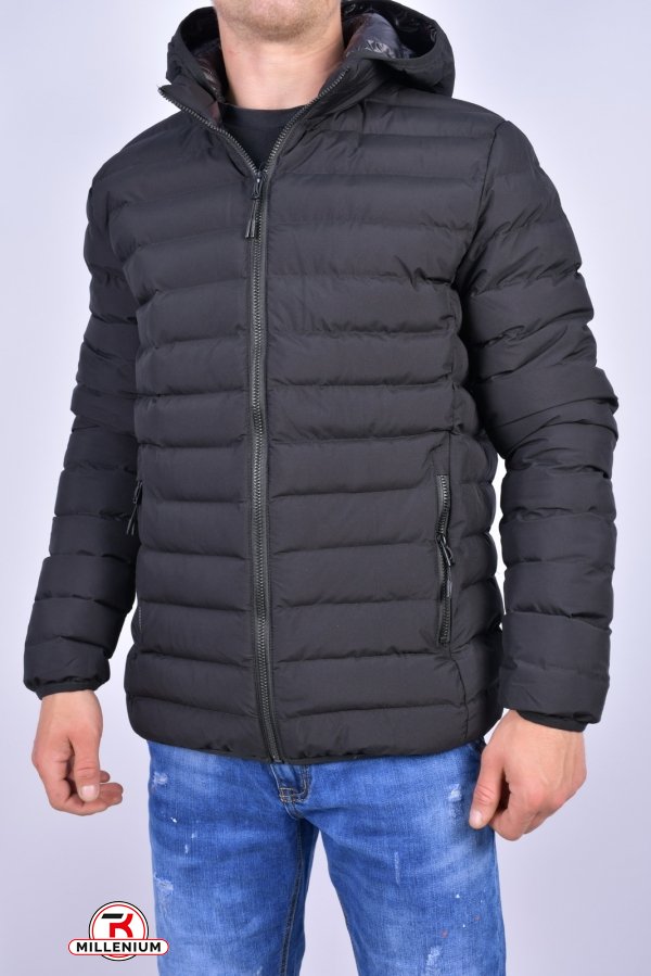 Куртка чоловіча демісезонна (кол. чорний) Розміри в наявності : 48, 50, 52, 56 арт.5857