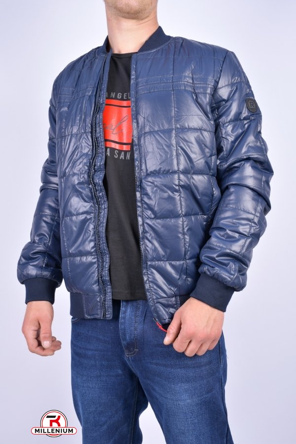 Куртка бомбер чоловіча (кол. т. синій) демісезонна "Remain" Розмір в наявності : 50 арт.7817