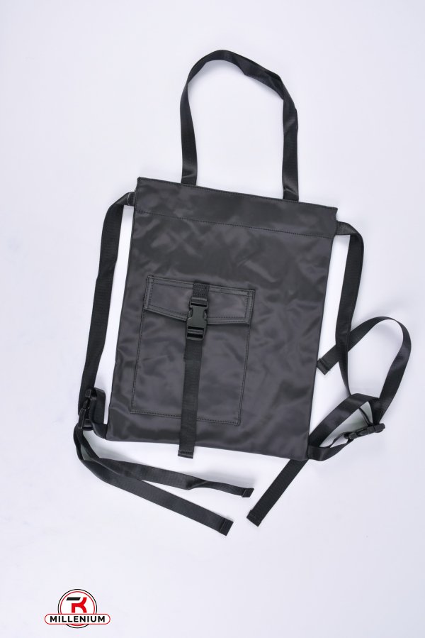 Сумка-рюкзак (цв.чёрный) размер 42/34 см арт.X327