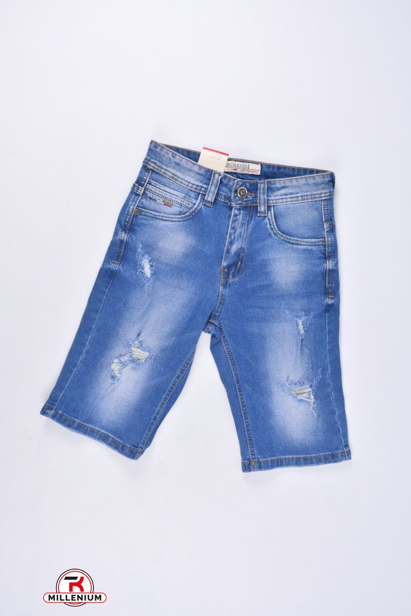 Шорты для мальчика джинсовые CROSSNESS Рост в наличии : 140, 158, 170 арт.Z5733