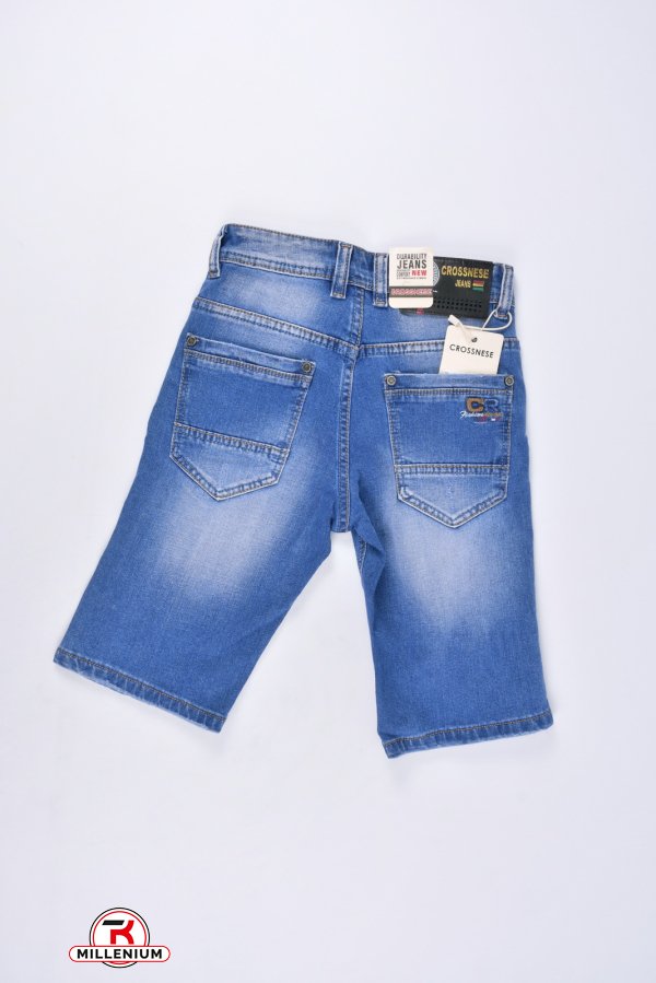 Шорты для мальчика джинсовые CROSSNESS Рост в наличии : 140 арт.Z5733