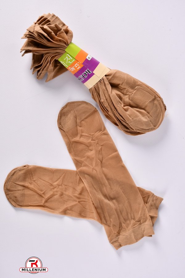 Шкарпетки жіночі "Ластівка" (ціна за 10 шт.) кол. кремовий арт.C232-10